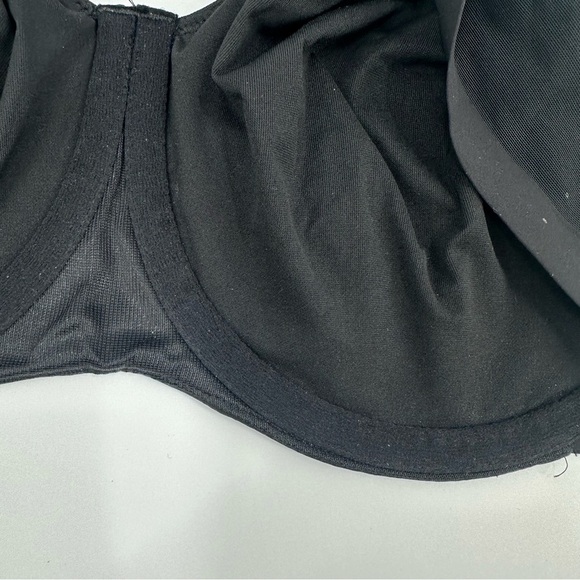 Wacoal 855387 Shape Revelation Pendulous Unlined Underwire Bra Black US 38DD - Picture 7 of 11